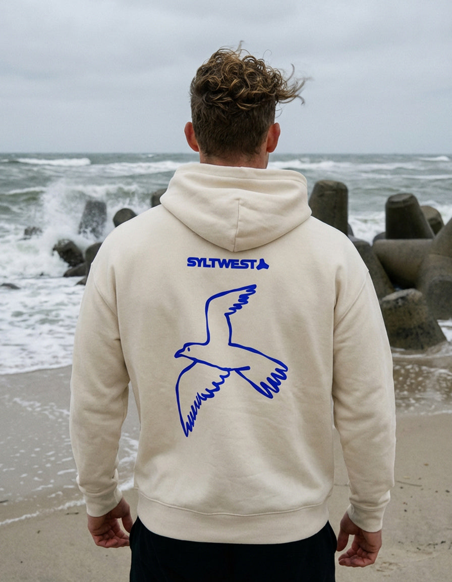 Flying Gull Relaxed Hoodie