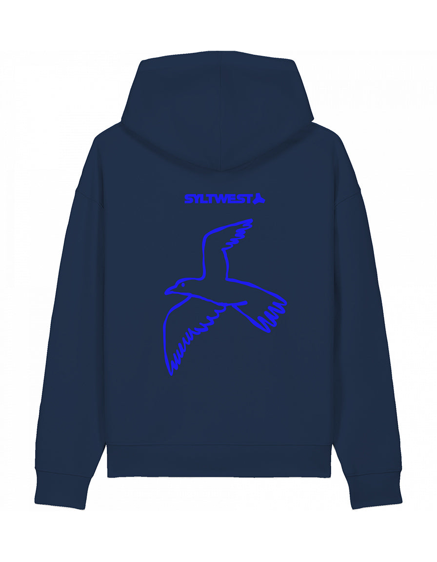 Flying Gull Relaxed Hoodie