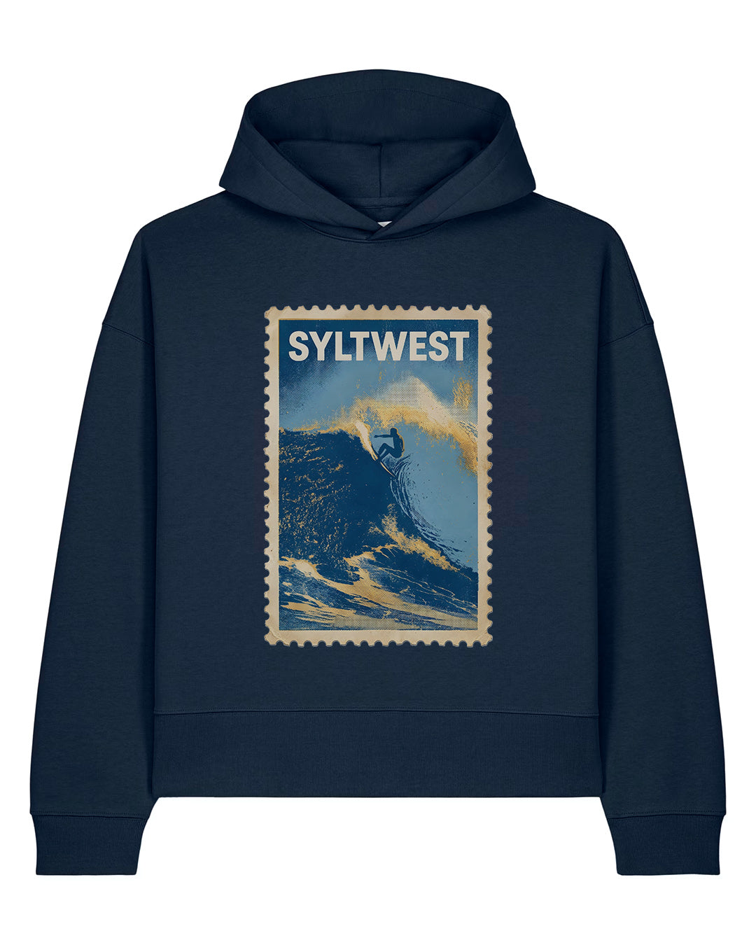 Stamp Boxy Hoodie