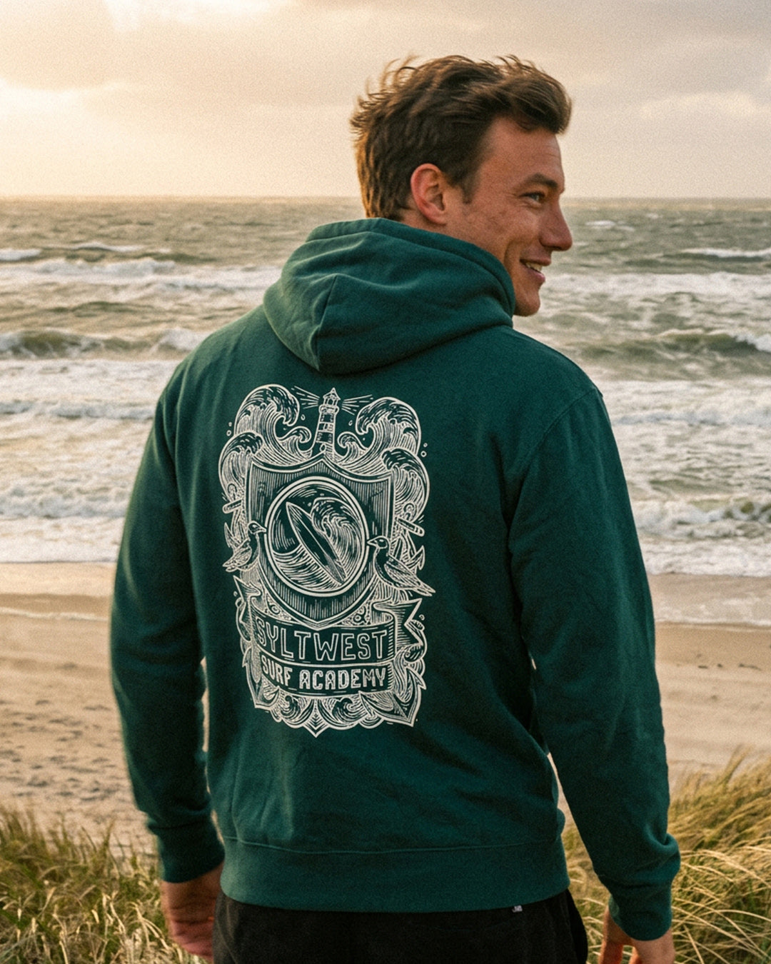 Surf Academy Hoodie Medium Fit
