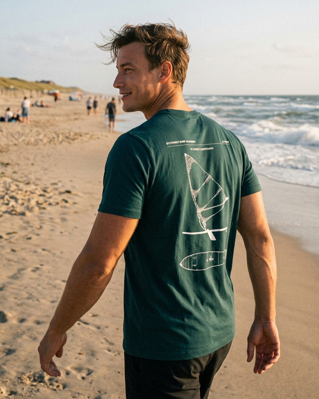Surfboard Medium Fit T-Shirt